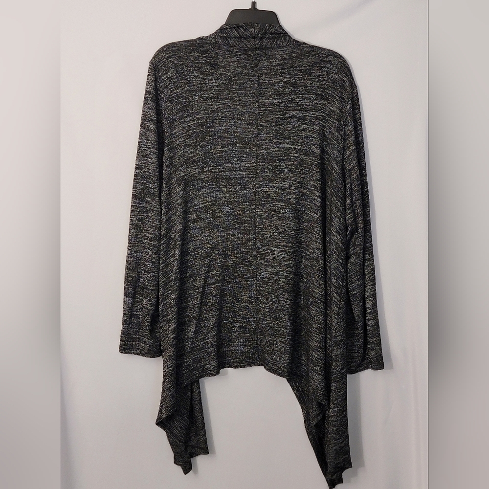 Olivia Blu Open Front Cardigan Size 2X - Picture 6 of 7